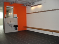 Turnhalle Kretz Garderobe/Dusche AG